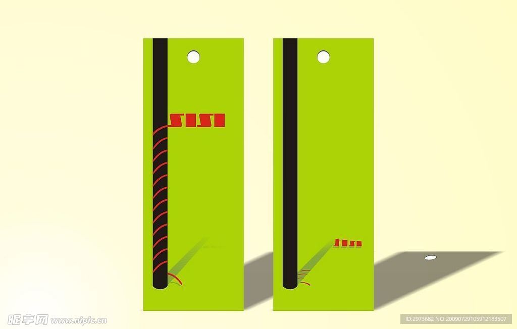 狮狮服装吊牌创意设计