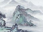 水墨山水画