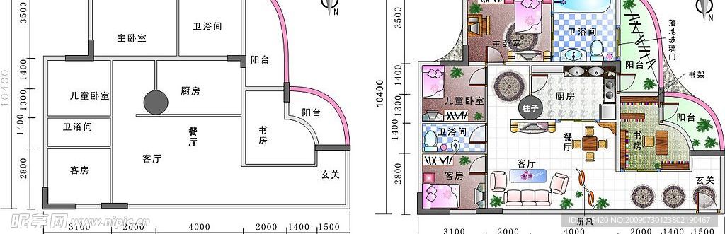 户型平面图