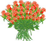 一束玫瑰花