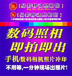 照相馆招牌