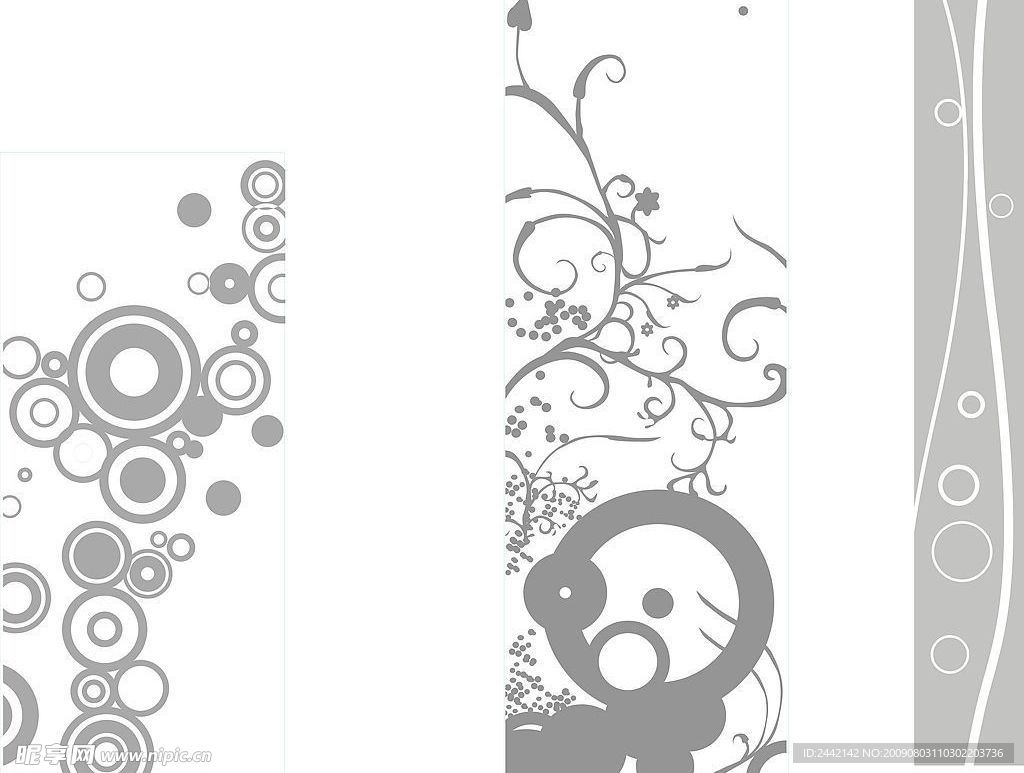 矢量花纹