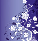 时尚花卉花纹