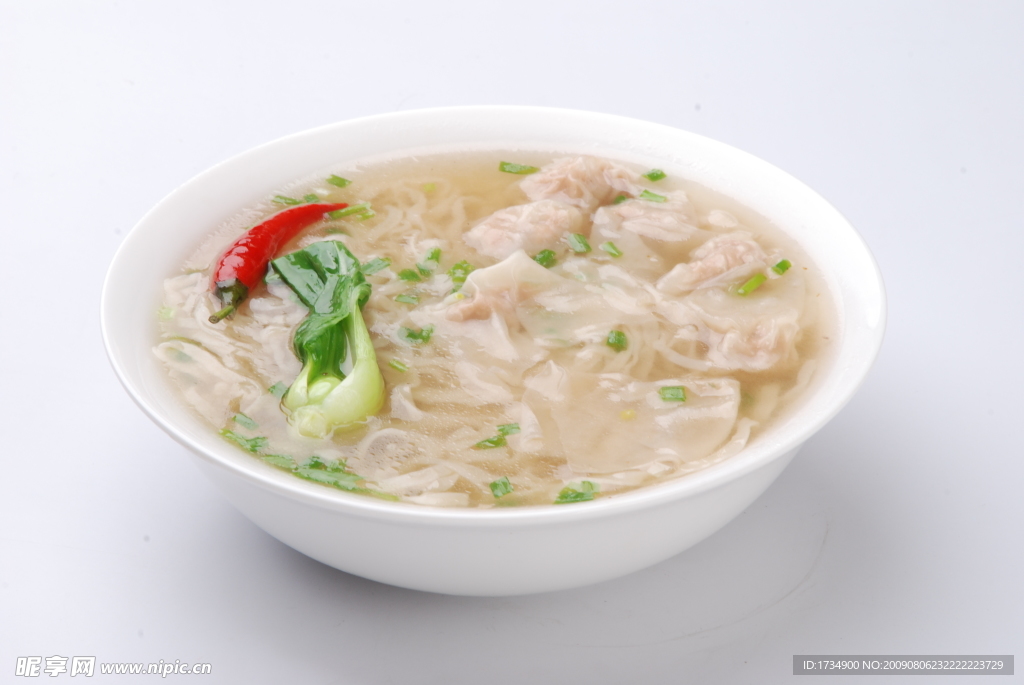 沙县小吃扁肉汤面