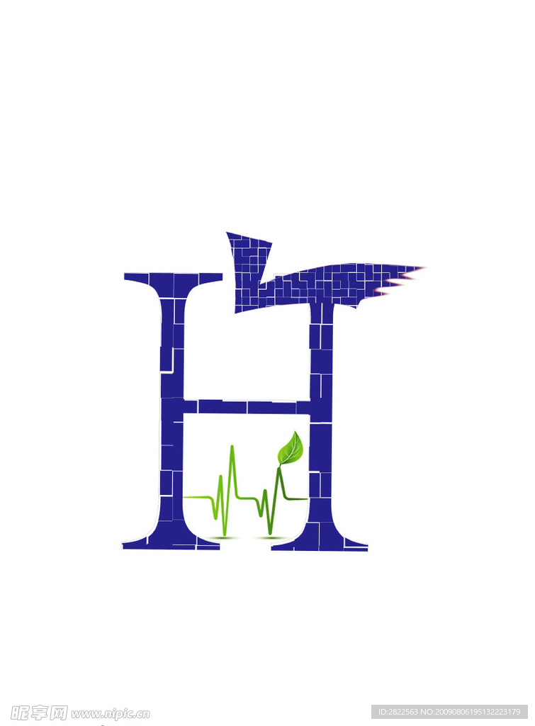 H字母设计