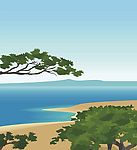 海滩风情