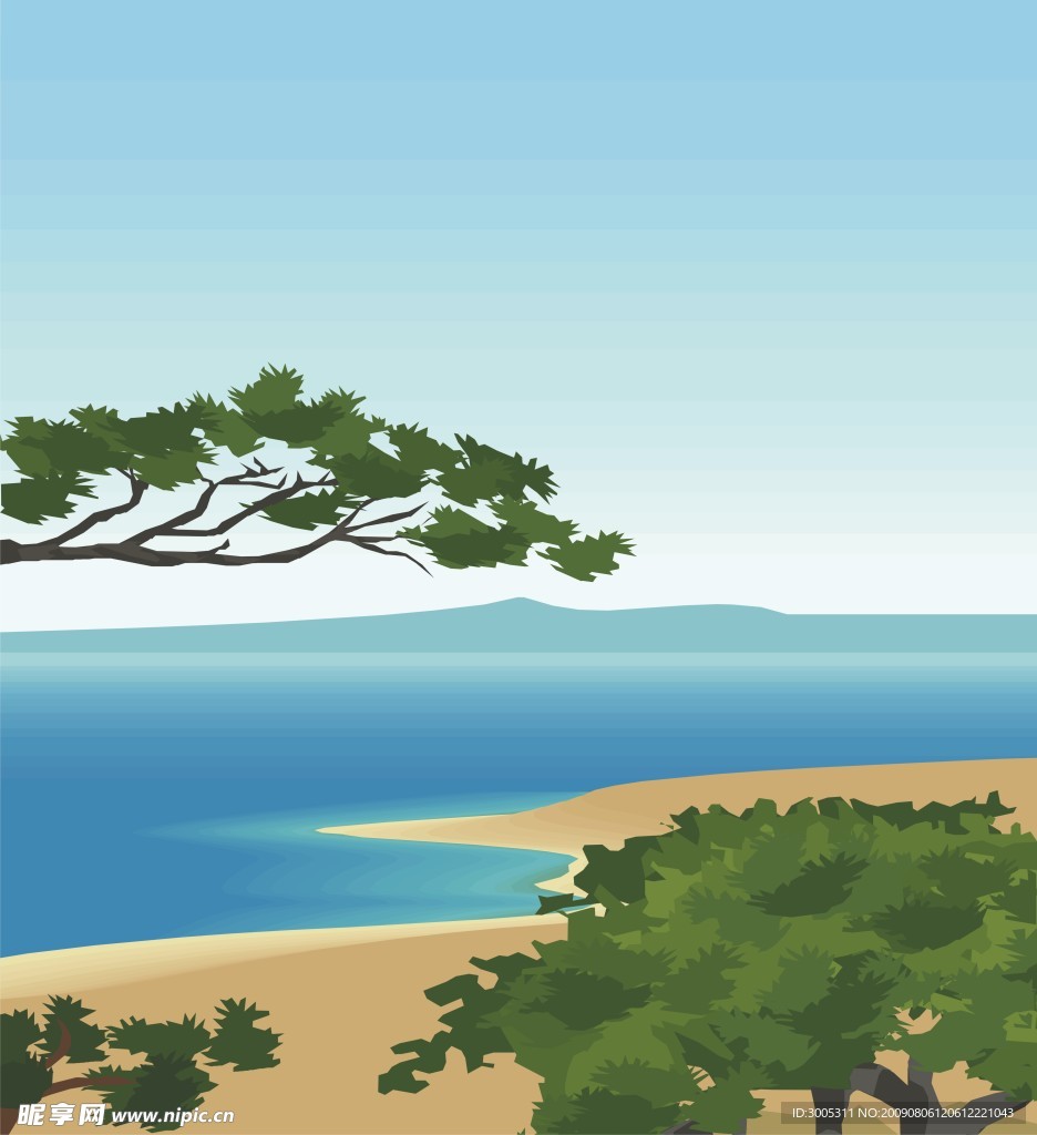 海滩风情