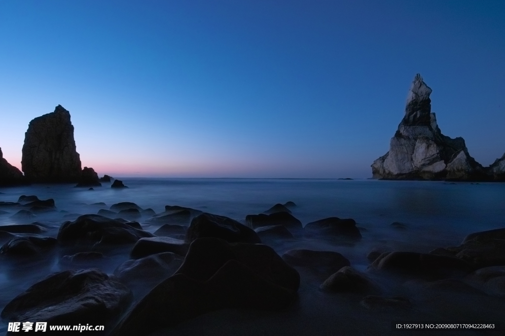 日落之后海景