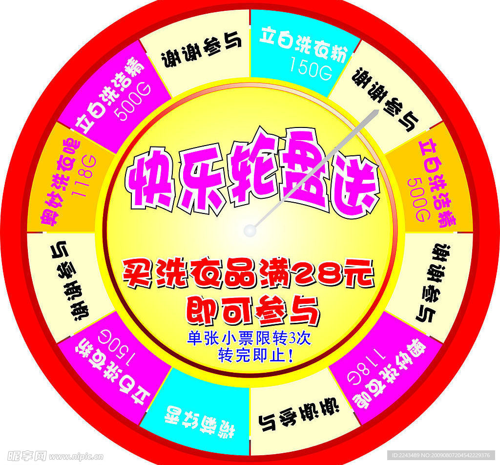 活动中奖转盘