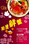 螃蟹海报