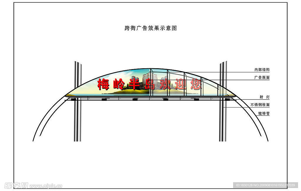 跨街广告方案三