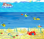 卡通海底