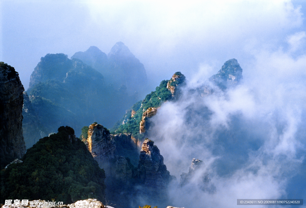 白石山风光