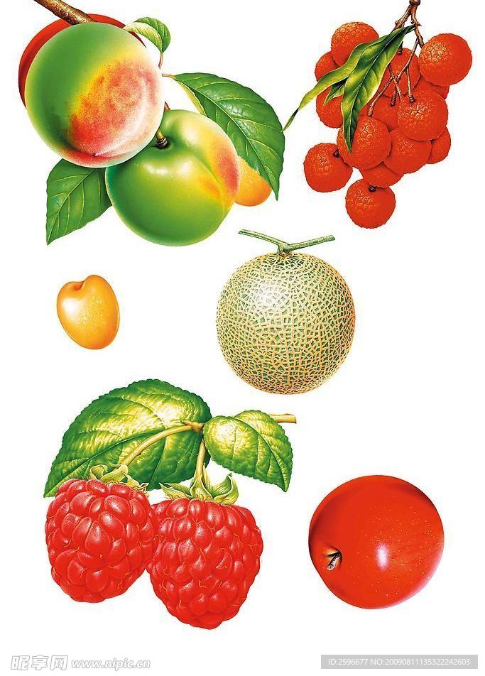 多种水果