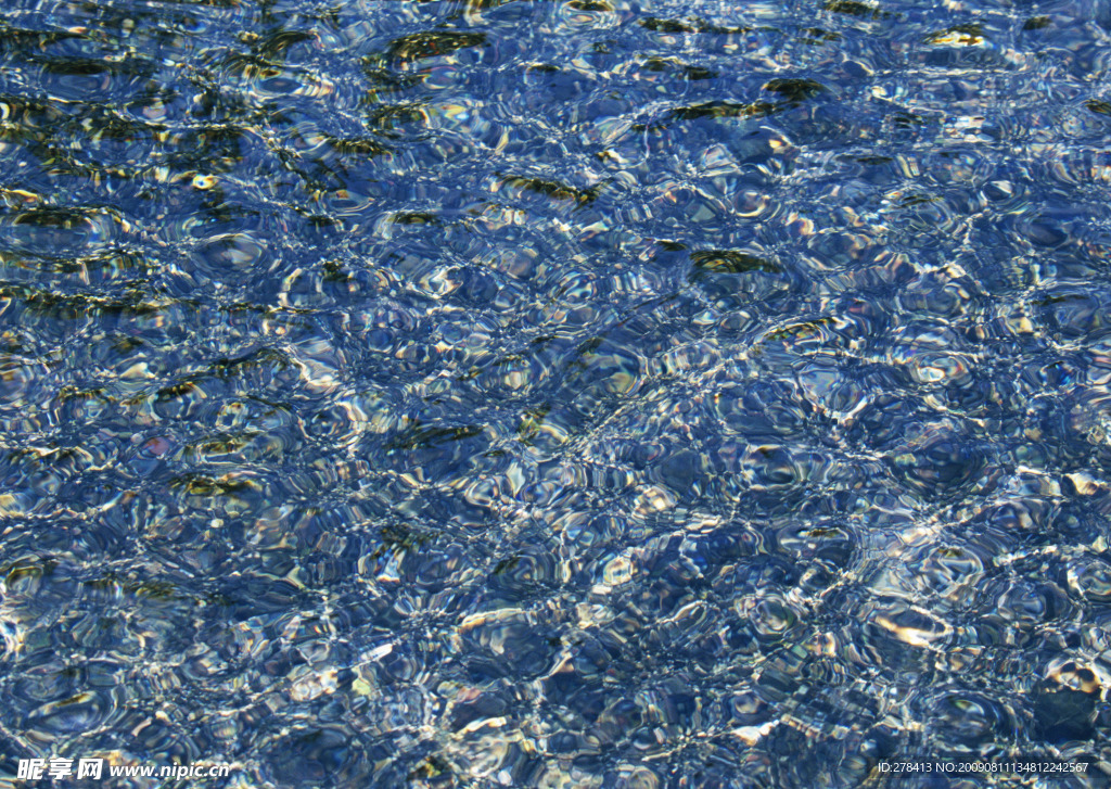 溪水 瀑布 涌泉 流水 水纹
