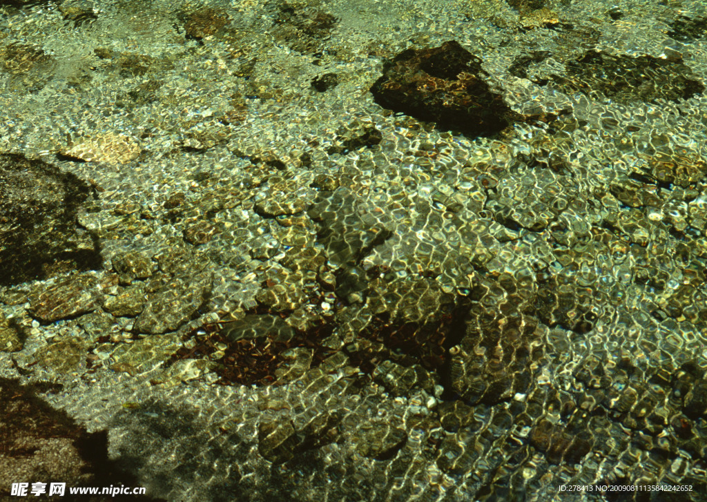 溪水 瀑布 涌泉 流水 水纹