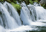 溪水 瀑布 涌泉 流水 山泉