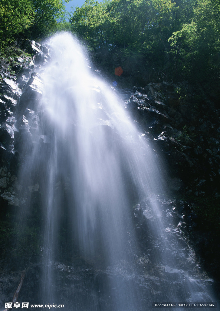 溪水 瀑布 涌泉 流水 山泉
