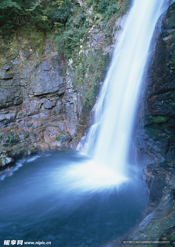 溪水 瀑布 涌泉 流水 山泉