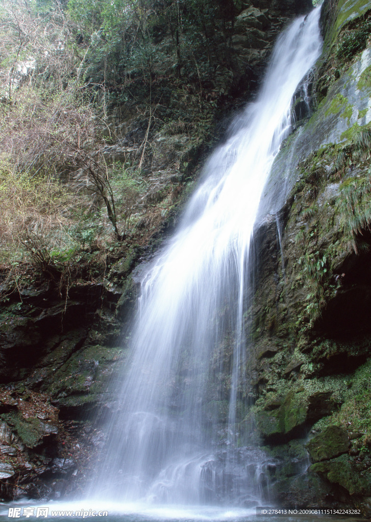 溪水 瀑布 涌泉 流水 山泉