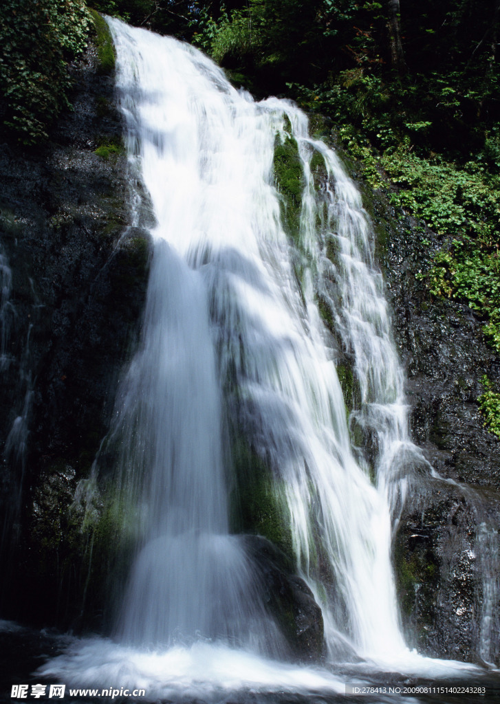 溪水 瀑布 涌泉 流水 山泉