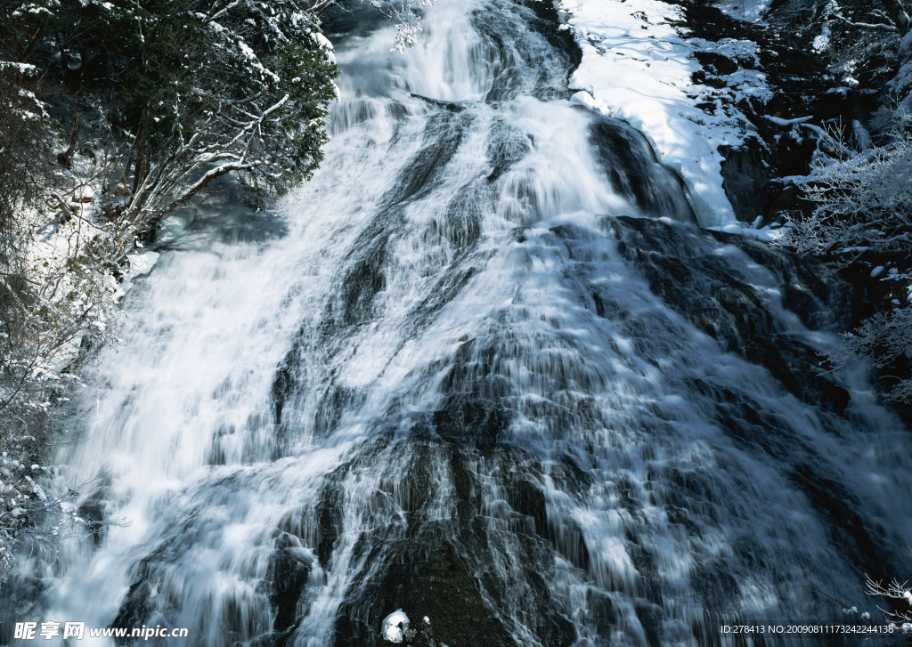 溪水 瀑布 涌泉 流水 山泉