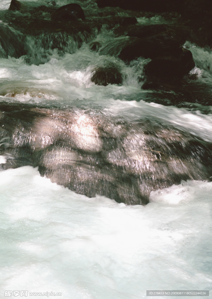 溪水 瀑布 涌泉 流水 山泉