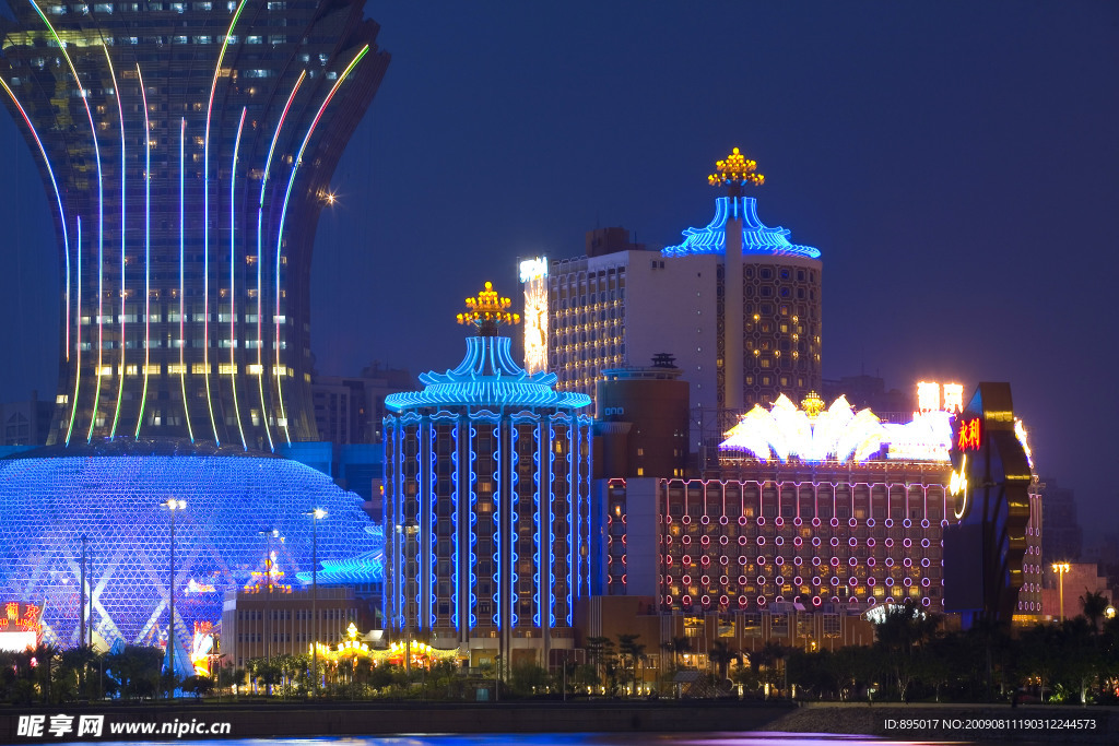 澳门夜景