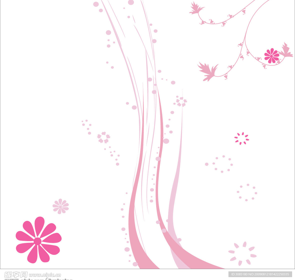 简约花纹