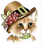 十字绣猫咪图纸