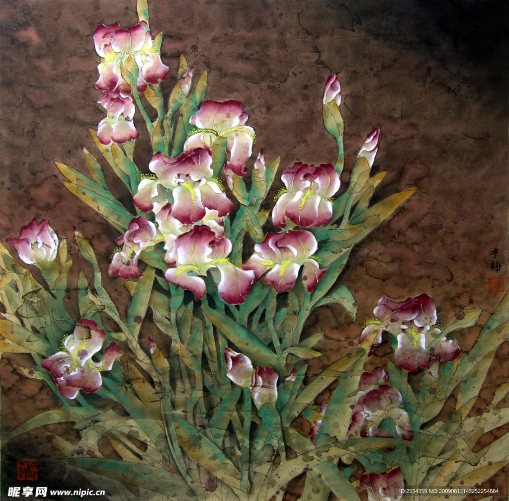 管冬梅 工笔画