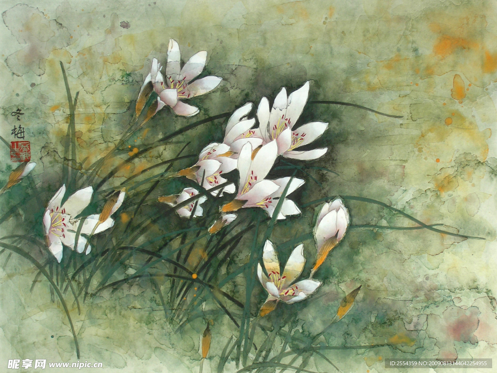 管冬梅 工笔画 3