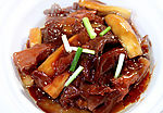 茄子牛筋煲