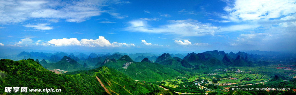 桂林尧山美景