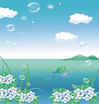蓝色海洋