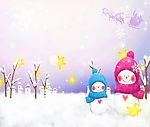 雪中伙伴