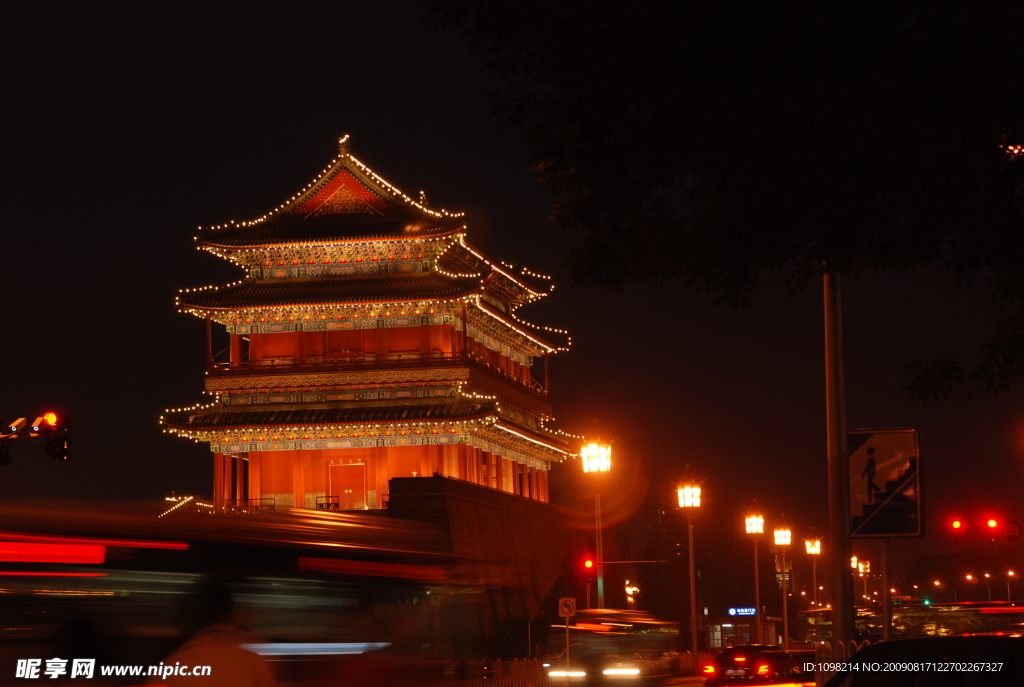 前门夜景