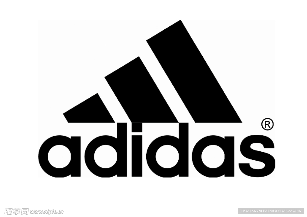 adidas 标签