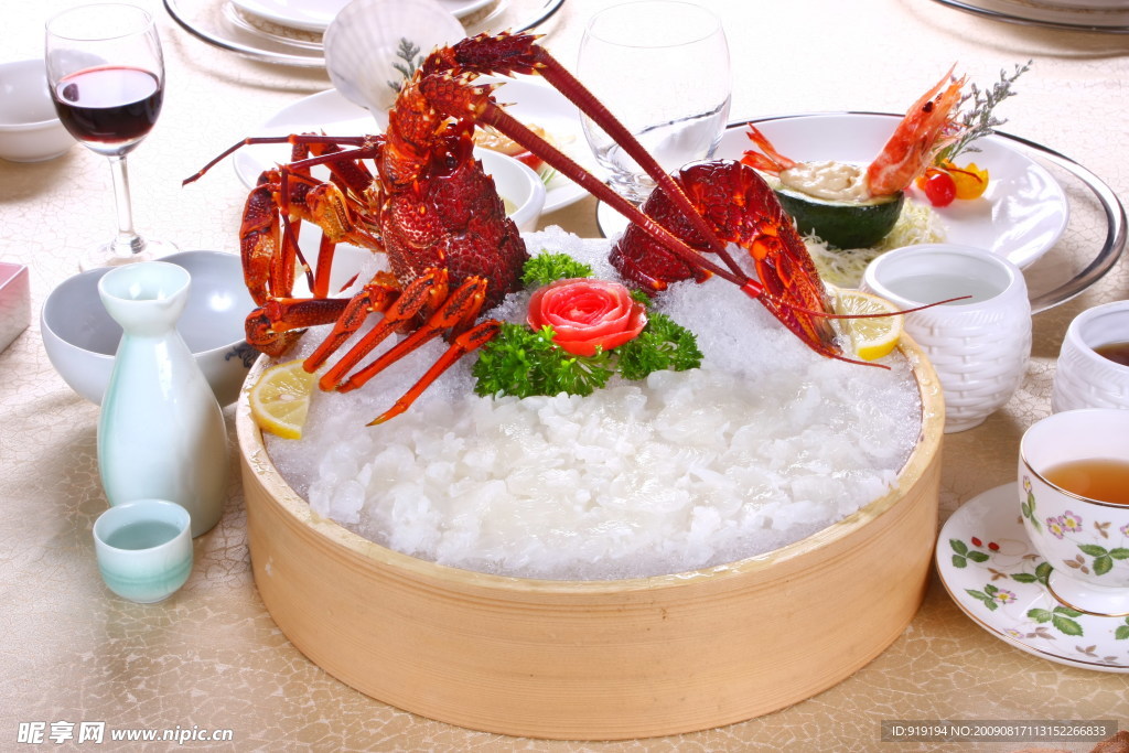 龙虾刺身