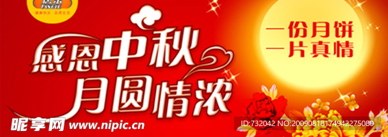 中秋 海报 吊旗 CDR