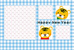2010年可爱小老虎相框