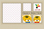 2010年可爱小老虎相框