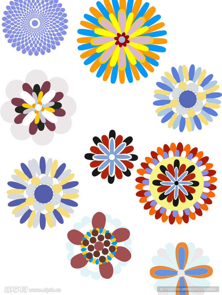 花  底纹 花纹