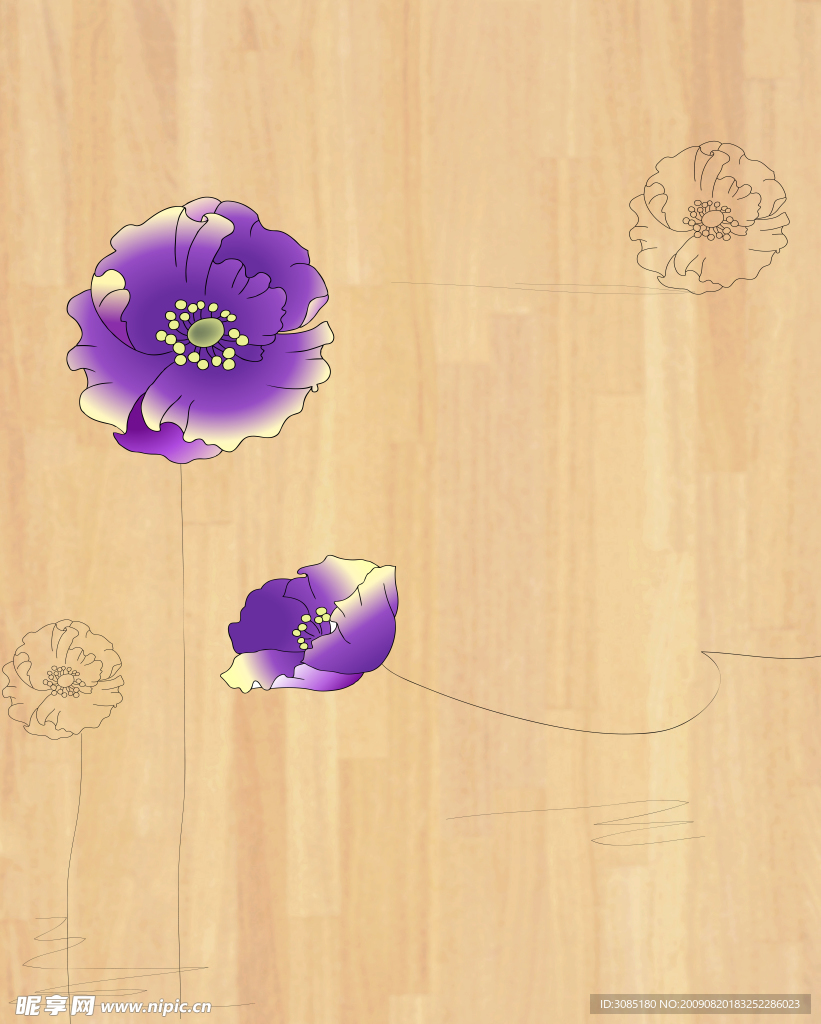 精纹板花纹    移门