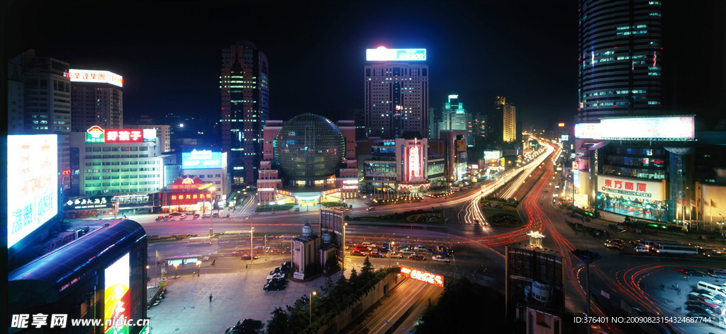 上海夜景风光
