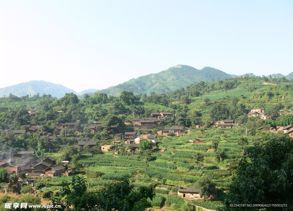 山里的乡村风景