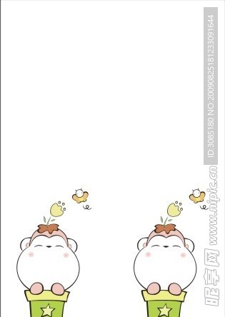 可爱猴子