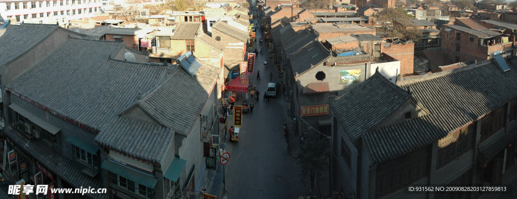 洛阳老城 洛阳古城 洛阳城市 丽景门