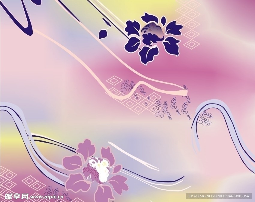 彩带花