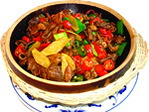 小炒鸡鸭杂